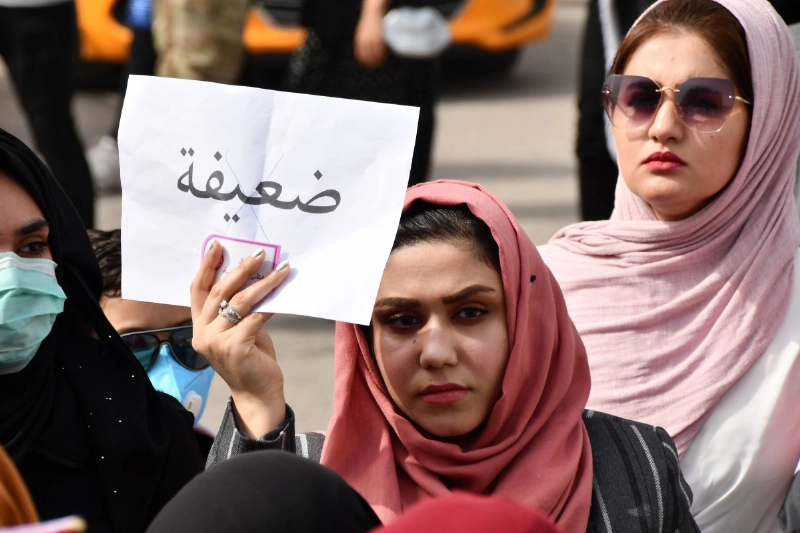 عراقيات يحتججن على تعرضهن للعنف (مكة)