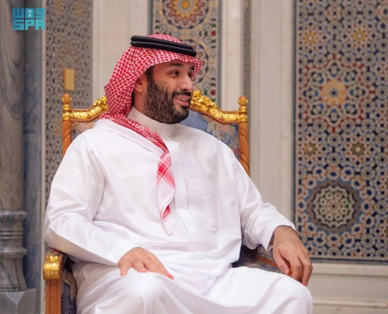 ولي العهد خلال اللقاء