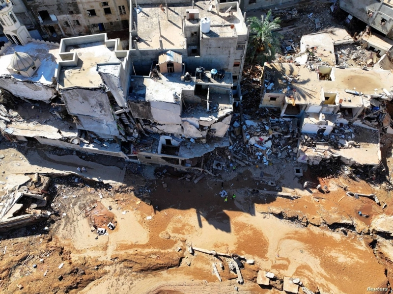 الدمار في كل مكان في درنة المنكوبة
