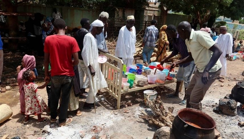 معاناة السودانيين بسبب الحرب الدائرة (مكة)