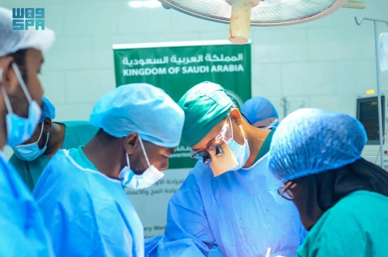 عملية جراحية سعودية في بورتسودان