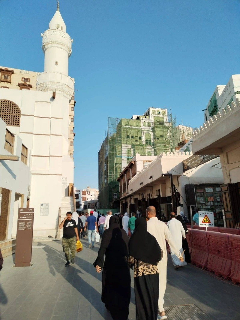 من منطقة البلد في جدة التاريخية (مكة)