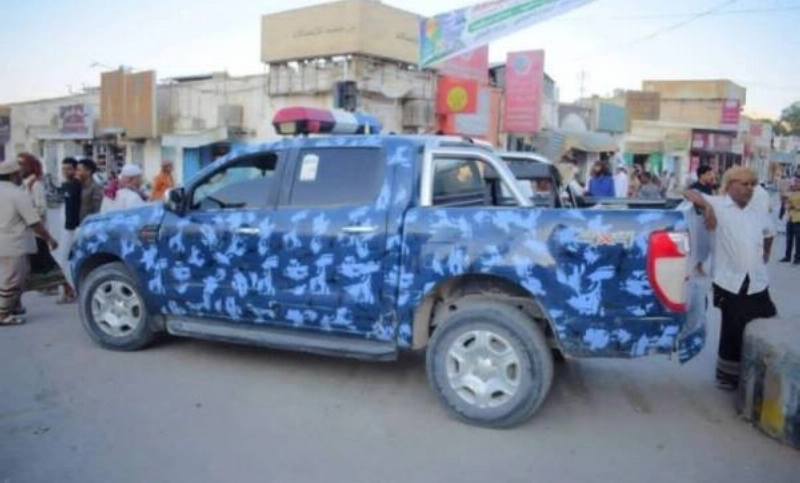 جانب من الحملة الأمنية في حضرموت (مكة)