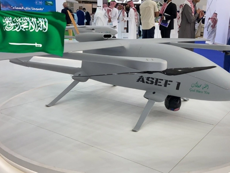طيارة سعودية بدون طيار