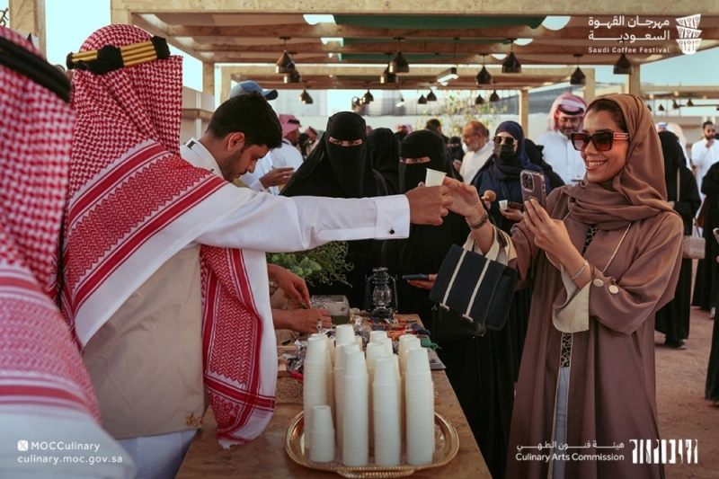 من مهرجان القهوة السعودية