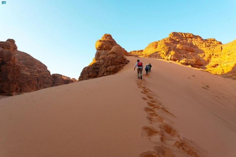 تضاريس العلا وأجواء الصحراء (مكة)
