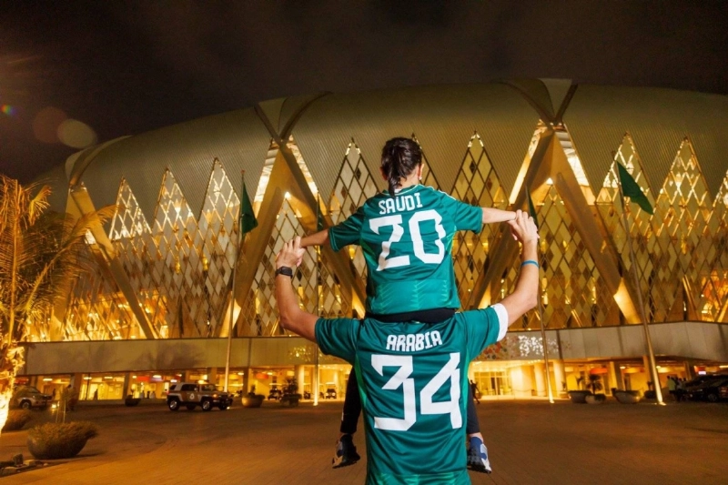 فرحة السعوديين باستضافة كأس العالم 2034