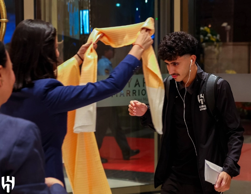 استقبال بعثة الهلال