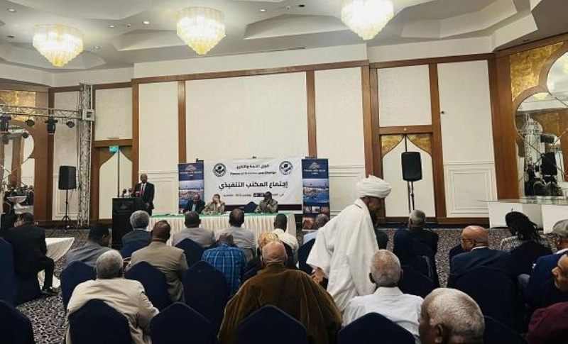 جانب من المؤتمر الصحفي بالقاهرة (مكة)