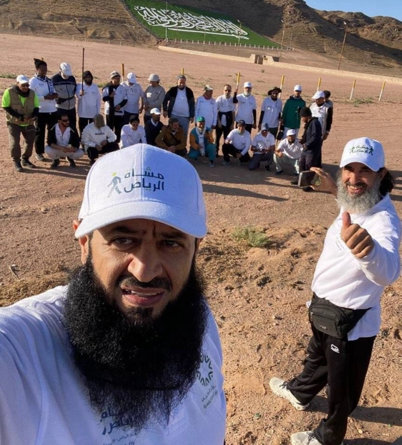 جانب من تدشين المسار (مكة)
