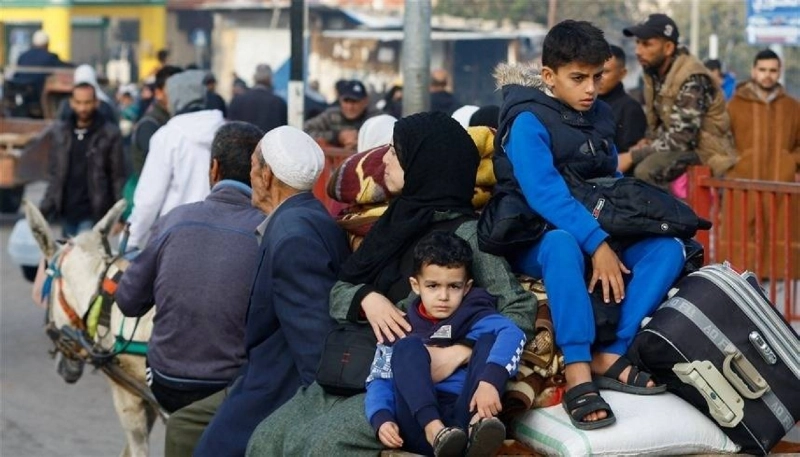 فلسطينيون نازحون من أرضهم (مكة)