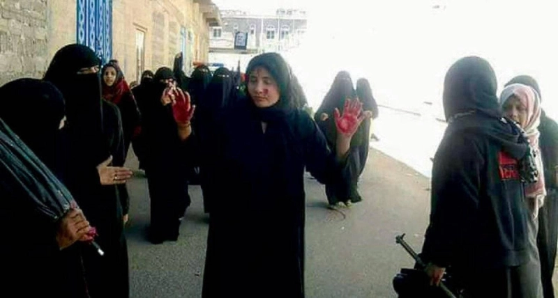 مظاهرة سابقة نظمتها ناشطات يمنيات (مكة)