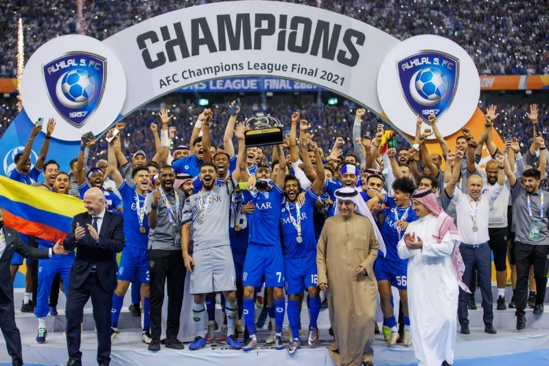 ضمن الهلال المشاركة بعد حصوله على دوري أبطال آسيا 2021