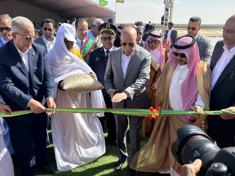 من افتتاح المشروع