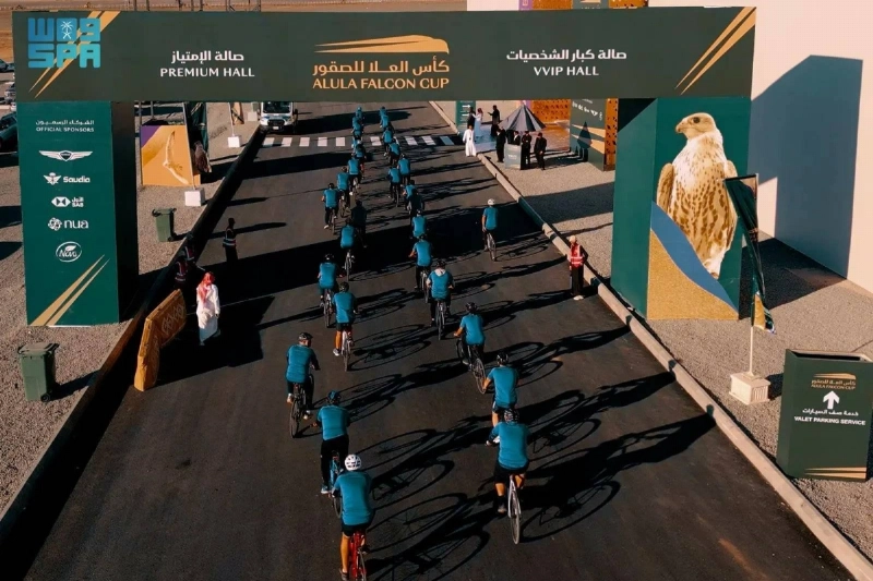الدراجون خلال الزيارة