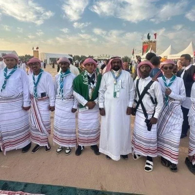 مشاركة في المخيم الكشفي العربي (مكة)