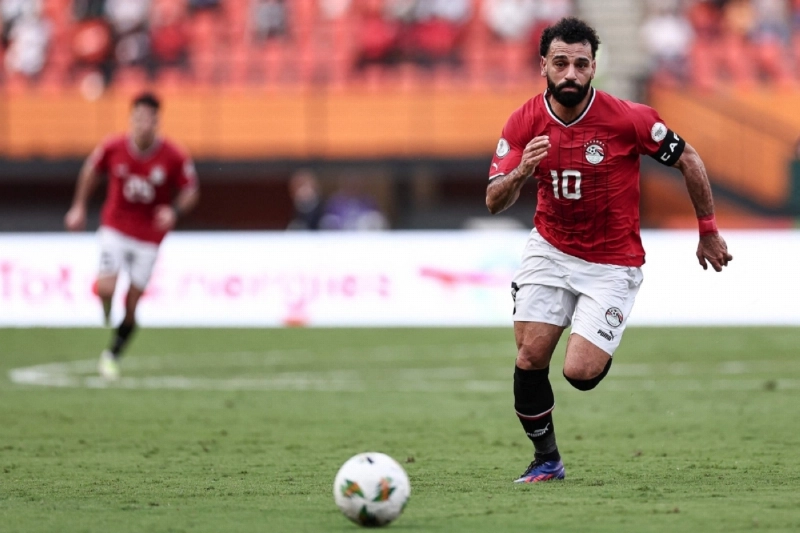 محمد صلاح في مباراة موزمبيق