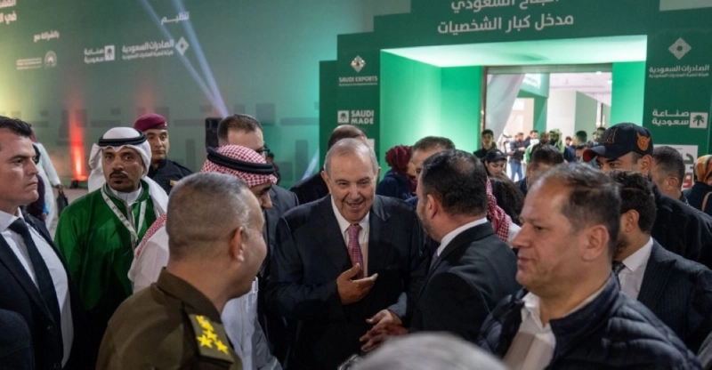 من الجناح السعودي