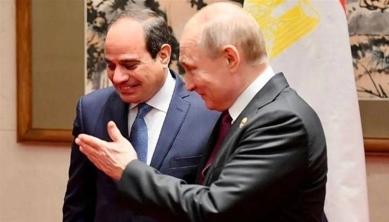 الرئيسان بوتين والسيسي (مكة)
