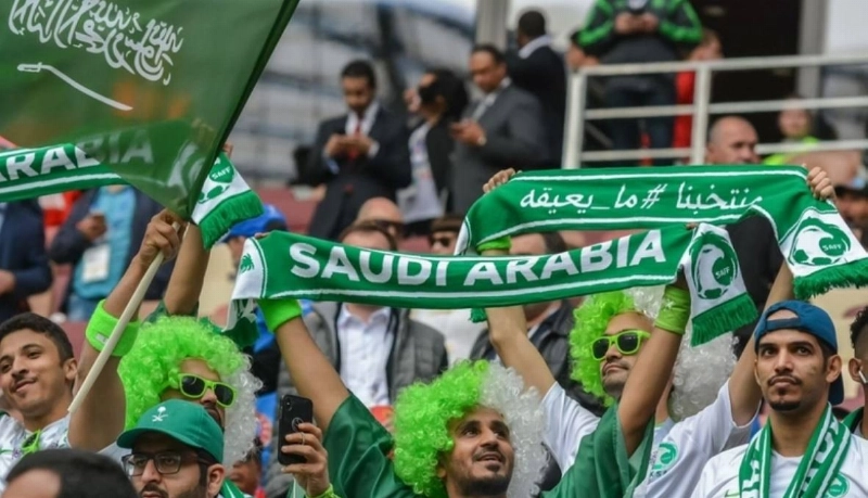 جماهير السعودية في قطر