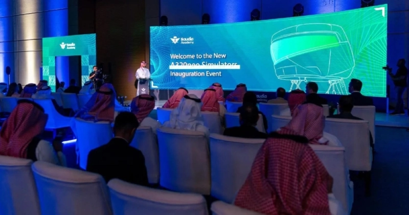 من حفل تدشين جهازي المحاكاة