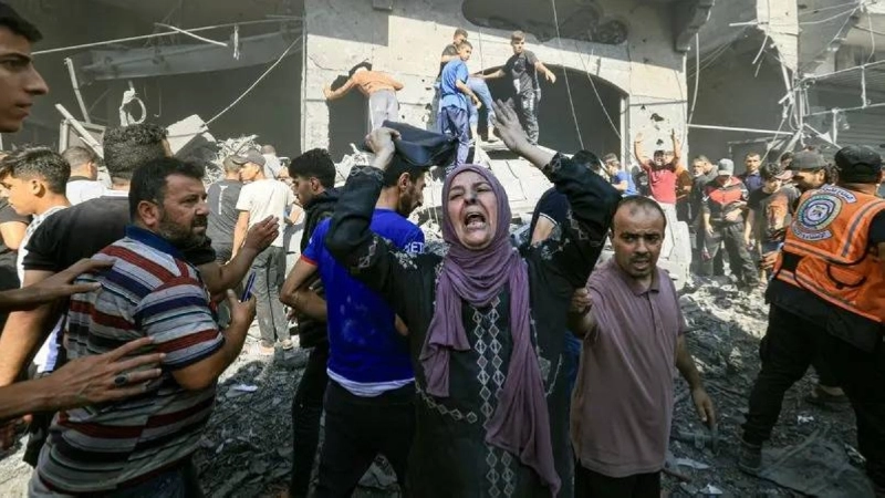 حزن وألم على وجوه الفلسطينيين (مكة)