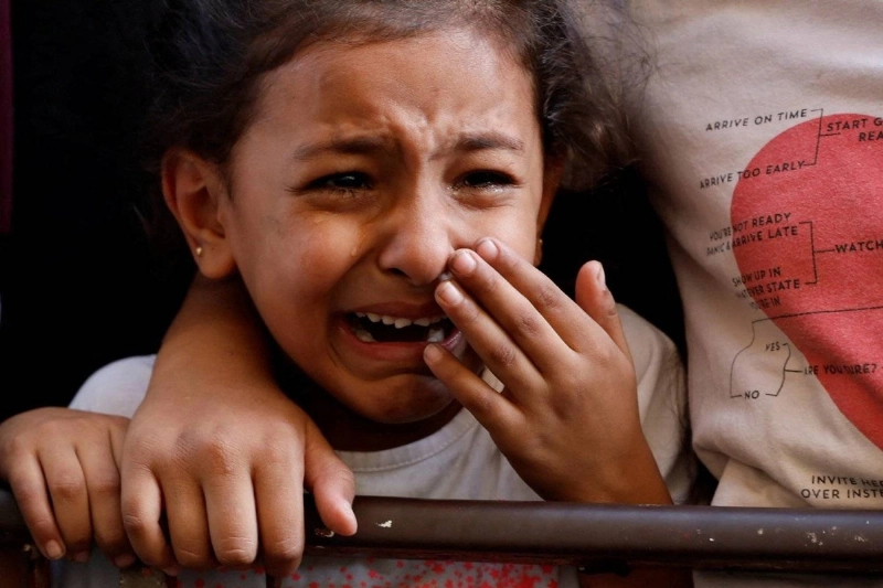 طفلة من غزة تدفع ثمن الحرب