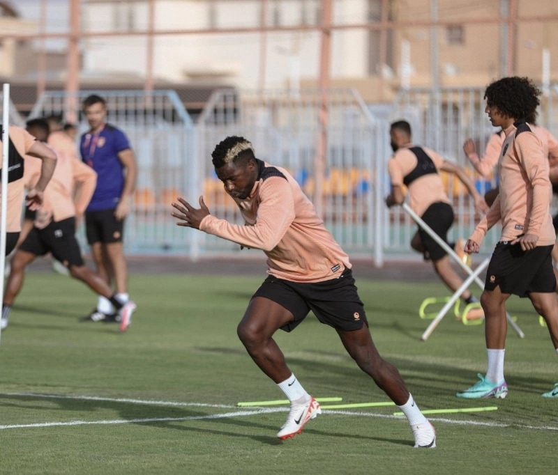 جانب من استعدادات الفيحاء