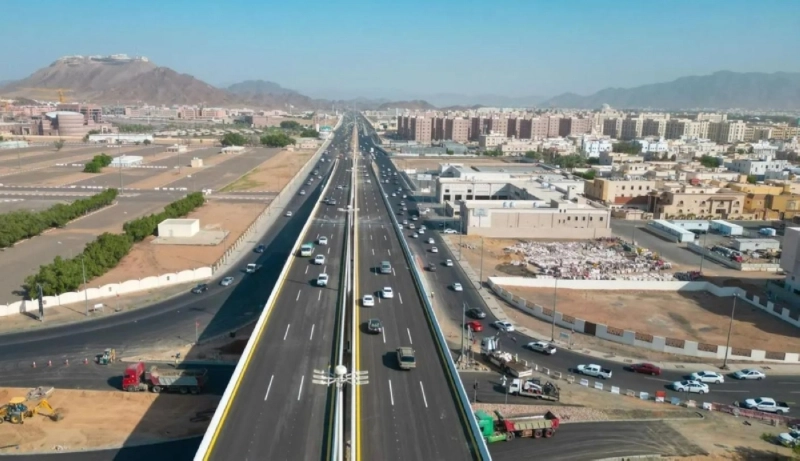 أحد طرقات المدينة المنورة