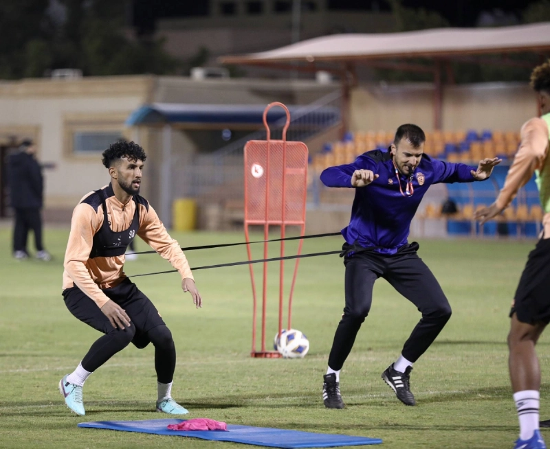 من تدريبات الفيحاء