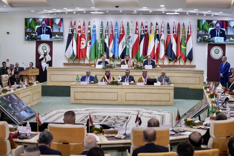 من جلسة مجلس وزراء الداخلية العرب (مكة)