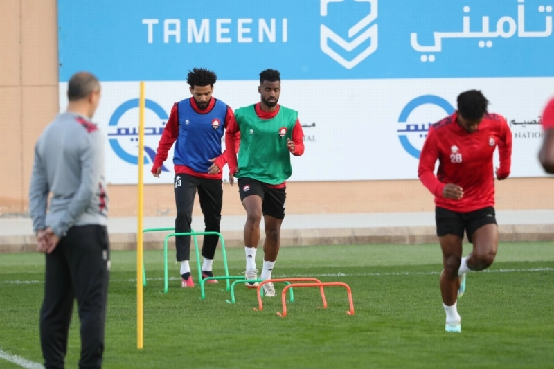 جانب من تدريبات الرائد (اعلامي الرائد)