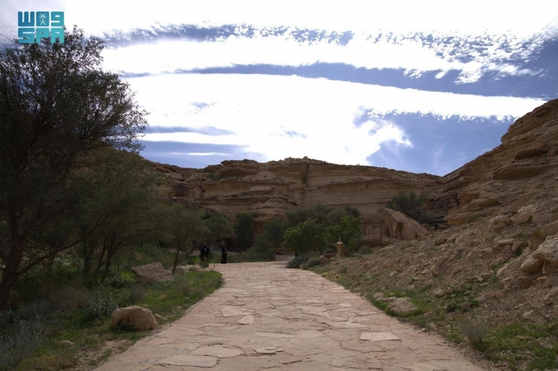 جانب من متنزه الغاط (مكة)