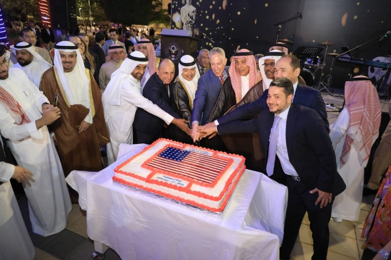 احتفالية القنصلية الأمريكية في جدة (مكة)
