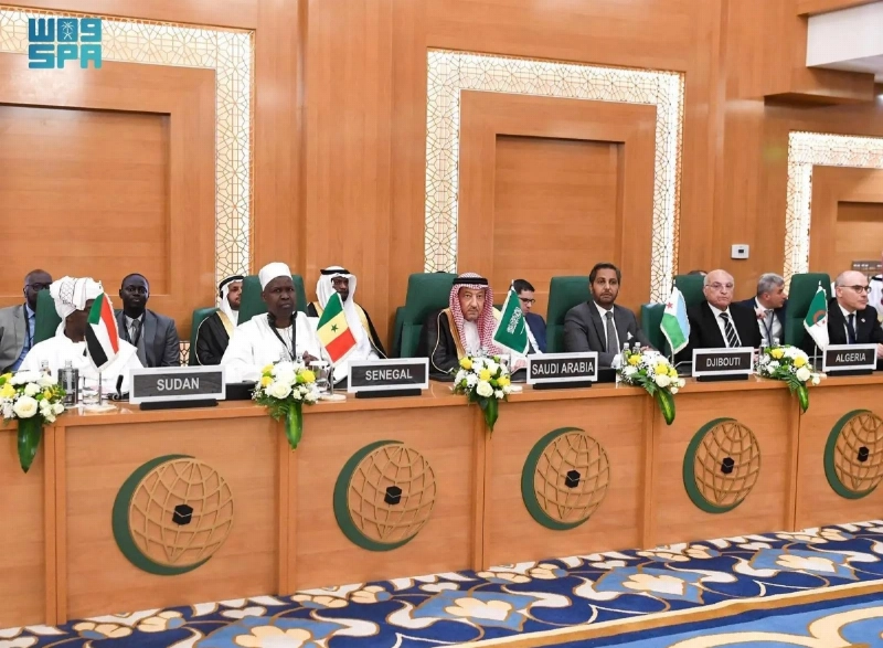 جانب من اجتماع وزراء خارجية الدول الإسلامية بجدة (واس)