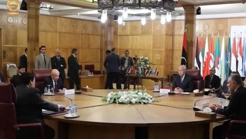 اجتماع الليبيين في الجامعة العربية (مكة)