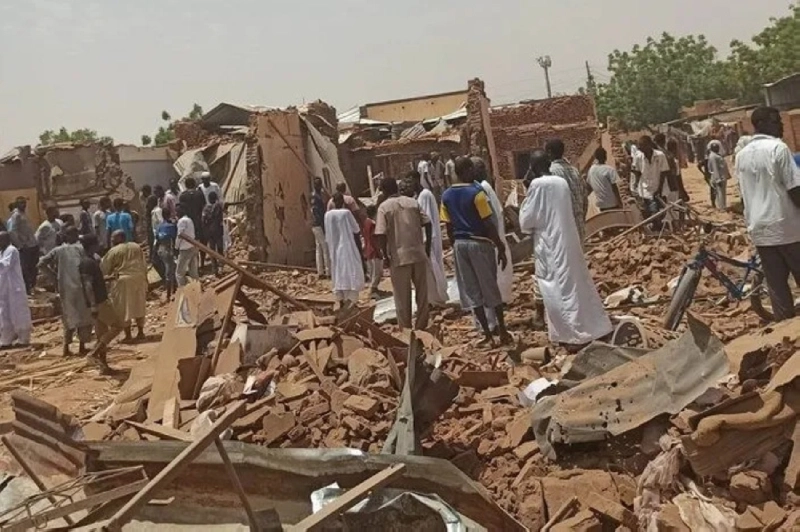 دمار كبير خلفته معارك السودان (مكة)