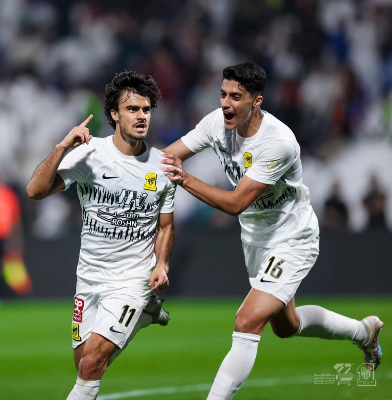 جوتا بعد تسجيله الهدف الثاني