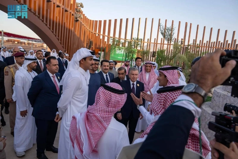 من الجناح السعودي في إكسبو الدوحة (مكة)