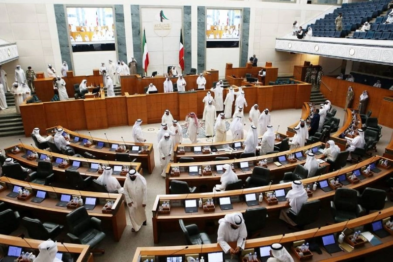جانب من جلسة سابقة لمجلس الأمة الكويتي (مكة)