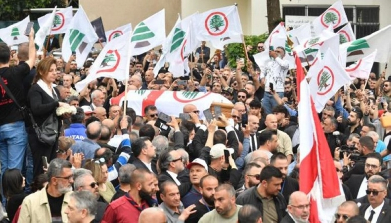 جنازة باسكال سليمان في لبنان (مكة)