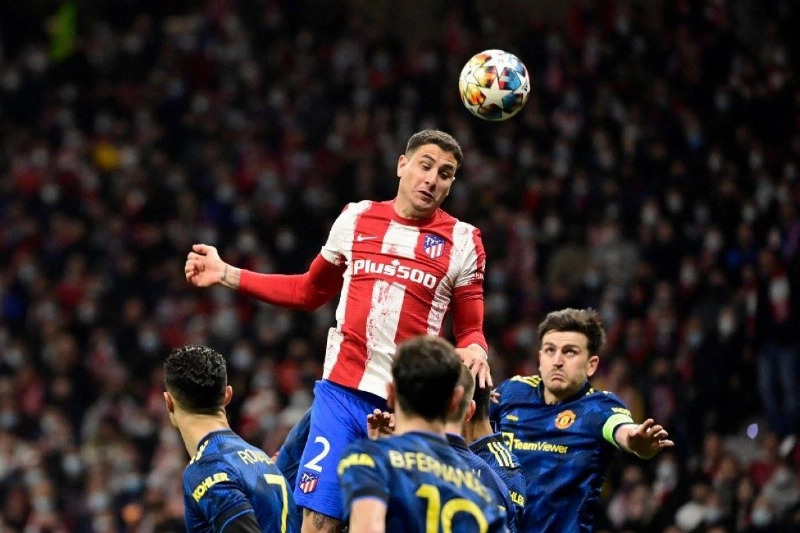 خوسيه خيمينيز خلال إحدى مباريات أتلتكو مدريد