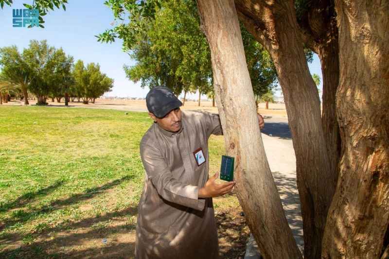 تركيب جهاز طارد للدواب الضالة (مكة)
