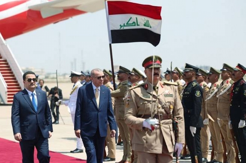 رجب طيب إردوغان ورئيس الوزراء العراقي (مكة)