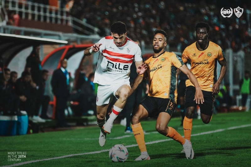 الزمالك ونهضة بركان في مباراة الذهاب