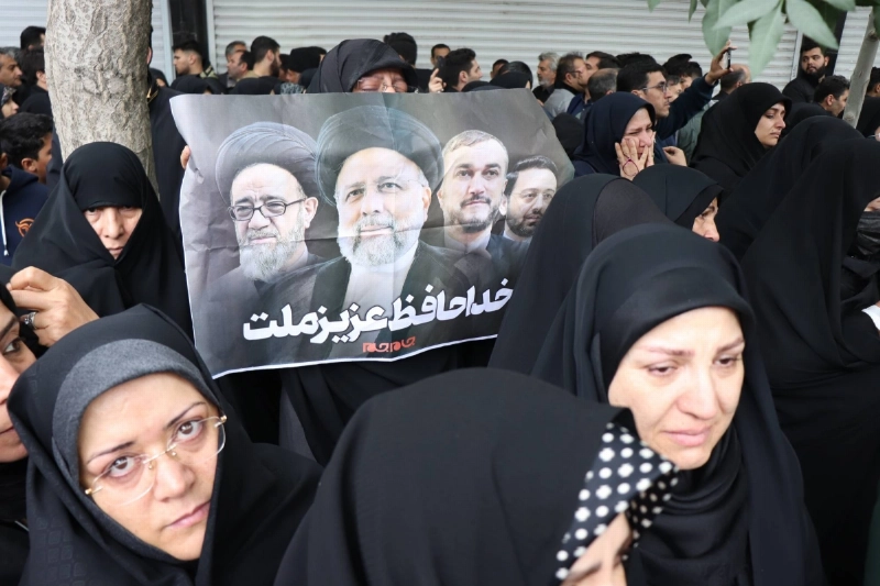 حزن على الوجوه