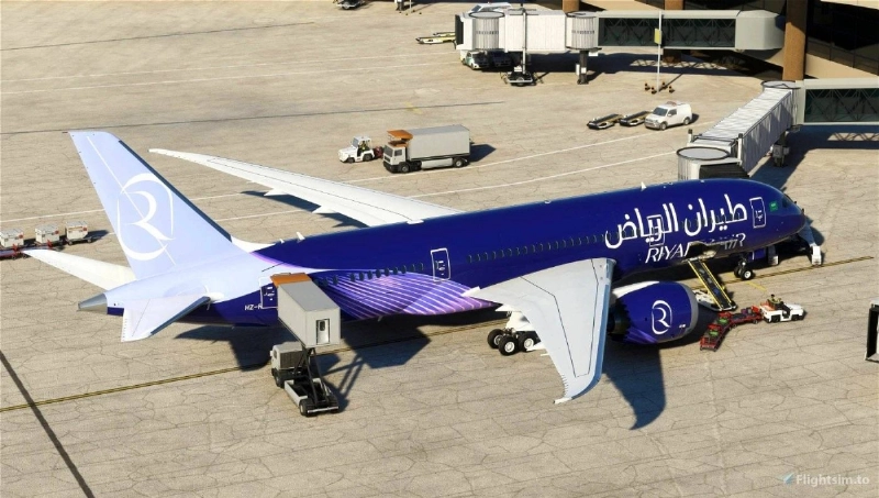 إحدى طائرات طيران الرياض
