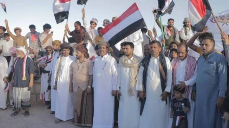 يمنيون يحتفلون في عدن بالوحدة (مكة)