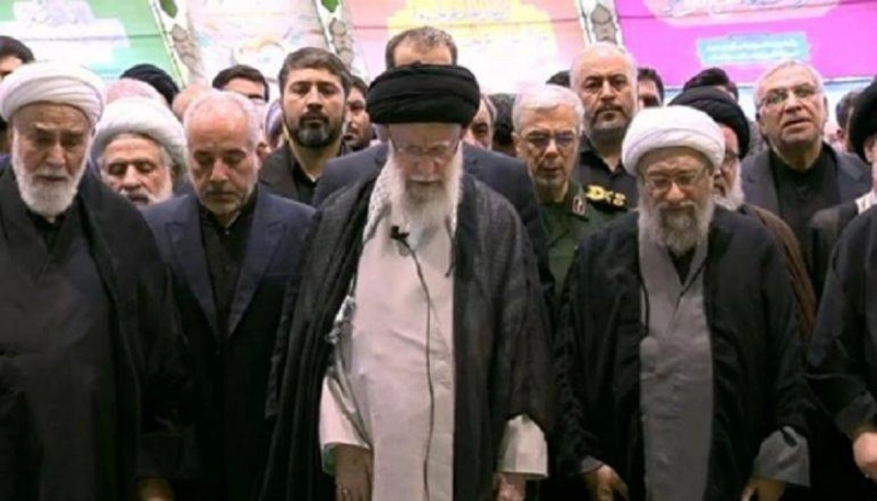 صلاة الجنازة على رئيسي (مكة)