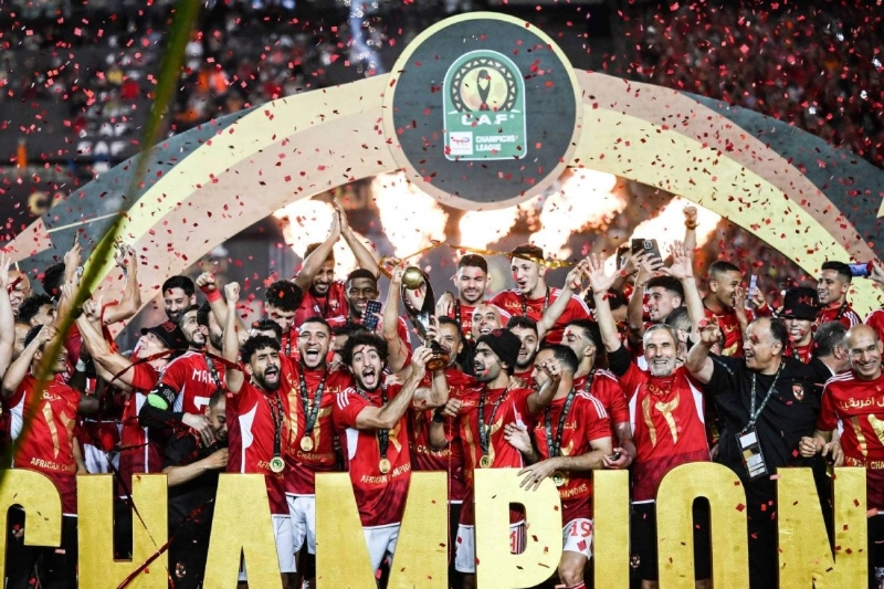 تتويج الأهلي المصري